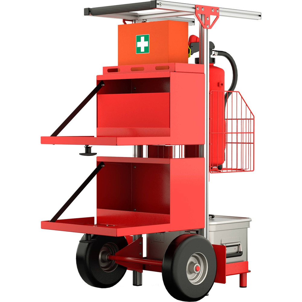 MUNK Günzburger Steigtechnik SafeCaddy® "Brandschutz" mit Beladung Produktbild img3 L