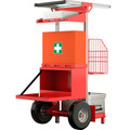 MUNK Günzburger Steigtechnik SafeCaddy® "Erste Hilfe" mit Beladung Produktbild img3 S