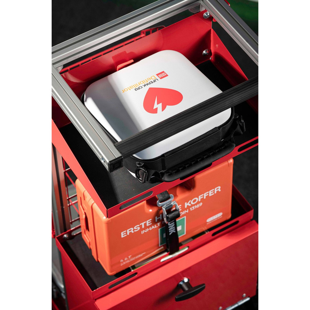 MUNK Günzburger Steigtechnik SafeCaddy® "Erste Hilfe" mit Beladung Produktbild img5 L