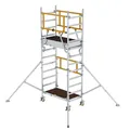 MUNK Günzburger Steigtechnik FlexxTower SG mit vorlaufendem Geländer Plattformhöhe 3,10 m Produktbild img3 S