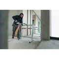 MUNK Günzburger Steigtechnik Arbeitsbock Aluminium höhenverstellbar H 700-1000mm bis 250kg Fichtenholz Produktbild img2 S
