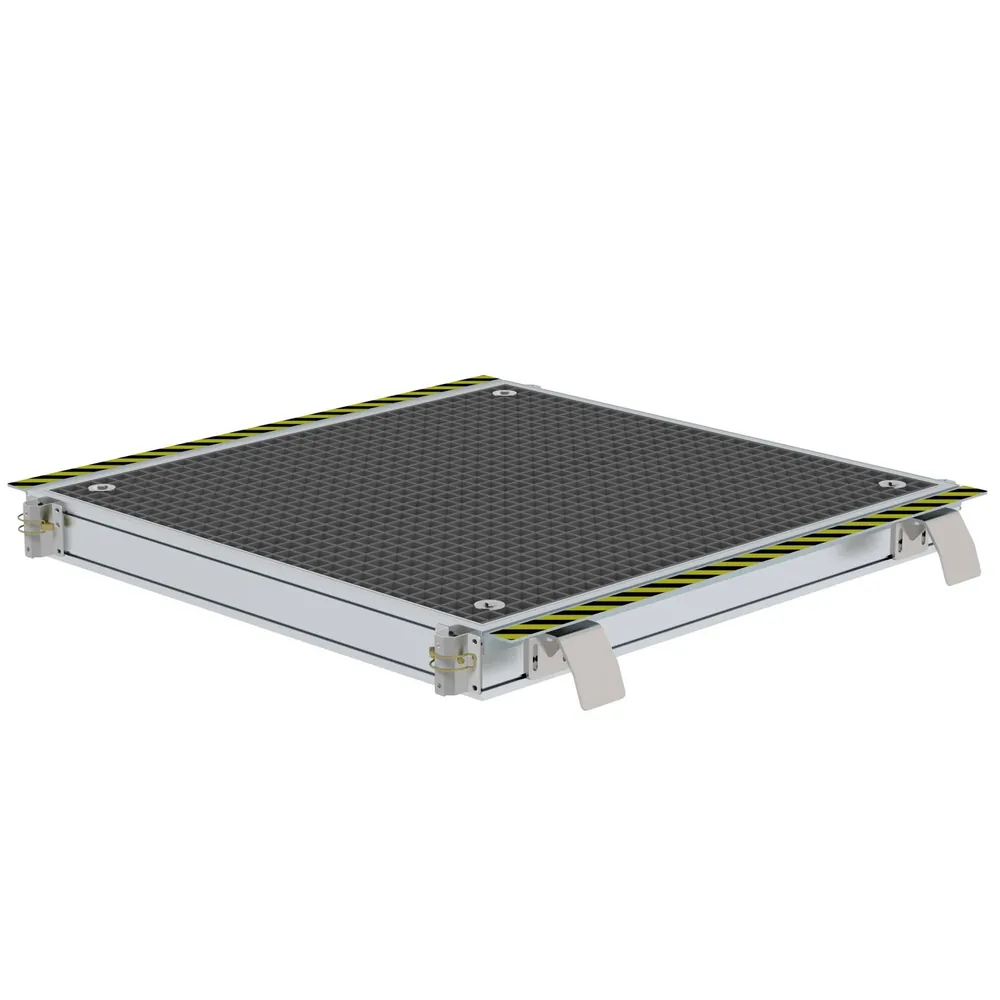 MUNK Günzburger Steigtechnik Gleispodest starr GFK Gitterrost Produktbild img1 L