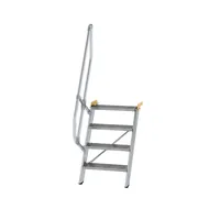 Produktbild von MUNK Günzburger Steigtechnik - Alutreppe 4 Stufen, 60°, Breite 600mm, einseitig