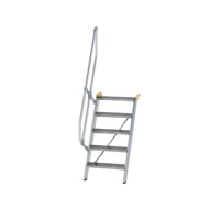 Produktbild von MUNK Günzburger Steigtechnik - Alutreppe 5 Stufen, 60°, Breite 600mm, einseitig