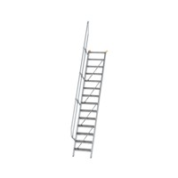 Produktbild von MUNK Günzburger Steigtechnik - Alutreppe 14 Stufen, 60°, Breite 600mm, einseiti