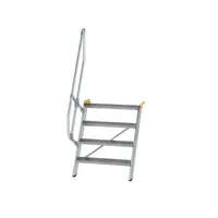Produktbild von MUNK Günzburger Steigtechnik - Alutreppe 4 Stufen, 60°, Breite 800mm, einseitig