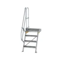 Produktbild von MUNK Günzburger Steigtechnik - Alutreppe 4 Stufen, 60°, Breite 600mm, einseitig