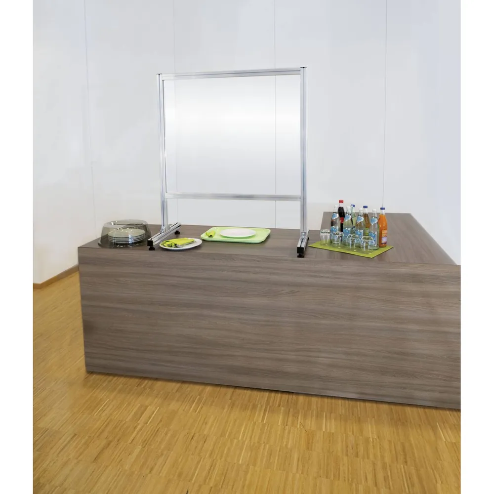 MUNK Günzburger Steigtechnik Trennwand aus Plexiglas Typ 2 Produktbild img2 L