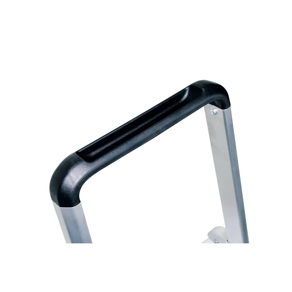MUNK Günzburger Steigtechnik Stehleiter 7 Stufen, Aluminium, einseitig begehbar, H 2250mm, B 580mm Produktbild img8 L