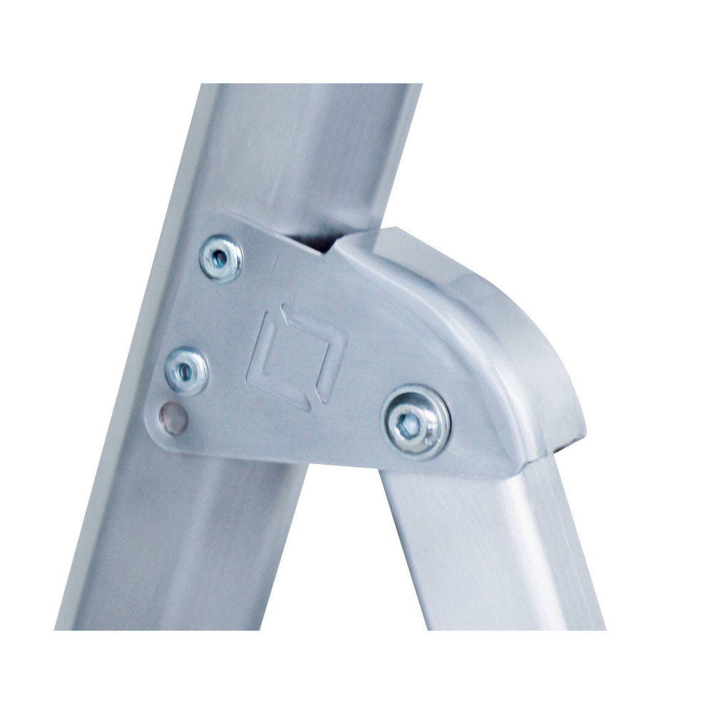 MUNK Günzburger Steigtechnik Stehleiter 7 Stufen, Aluminium, einseitig begehbar, H 2250mm, B 580mm Produktbild img14 L