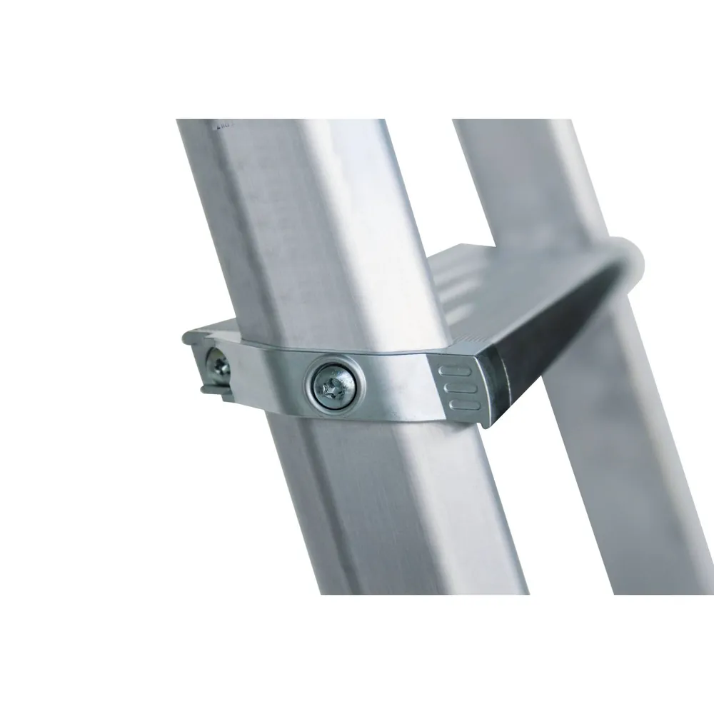 MUNK Günzburger Steigtechnik Stehleiter 7 Stufen, Aluminium, einseitig begehbar, H 2250mm, B 580mm Produktbild img9 L