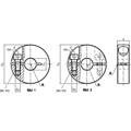 Produktbild von HALDER - Stellringe/geschlitzt | d1=25 mm / Stahl | 25069.0025