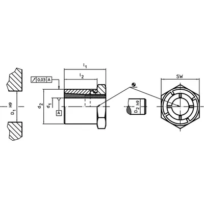 Produktbild von HALDER - Welle-Nabe-Spannsätze, ohne Kontersechskant | d1=14 mm / d2=26 mm | 25