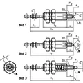 Produktbild von HALDER - Abfrageelemente, mit Schaltstift, verdrehgesichert/Tastspitze, rund |
