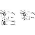 Produktbild von HALDER - Exzenterschnellspanner, mit Schraube | l=82 mm / d2=M8 / h1 max.=40 mm