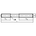 Produktbild von HALDER - Stiftschrauben, DIN 6379 b1 lang, für Muttern für T-Nuten/Güte 8.8 | d