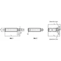 Produktbild von HALDER - Gewindestift, DIN 6332 mit Druckzapfen/mit Schlitz (S) | d1=M16 / l1=1