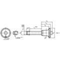 Produktbild von HALDER - Kugelsperrbolzen, selbstsichernd, mit Pilzgriff | d1=16 mm / l1=90 mm
