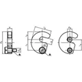 Produktbild von HALDER - Schwenkscheibe, DIN 6371 mit Flachkopfschraube DIN 923 | d3=24 mm | 22