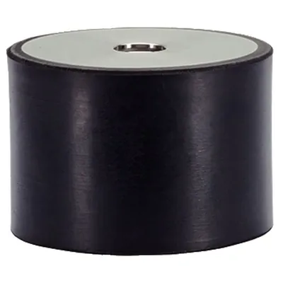 Produktbild von HALDER - Gummi-Anschlagpuffer, zylindrisch/mit Innengewinde | d1=100 mm / l1=60