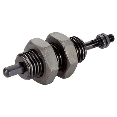 Produktbild von HALDER - Abfrageelemente, mit Schaltstift, verdrehgesichert/Tastspitze, rund |