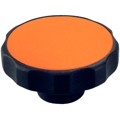 Produktbild von HALDER - Sterngriffe, Kunststoff | d1=30 mm / d2=M4 / orange | 24750.0032