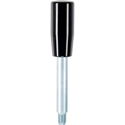 Produktbild von HALDER - Griffstangen/mit Zylindergriff | d1=14 mm / l1=125 mm / Stahl | 24350.