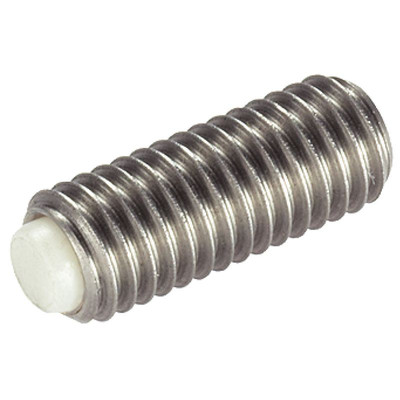 Produktbild von HALDER - Druckschrauben, mit Kunststoffbolzen | d1=M5 / l1=~ 17 mm / Rostfreier