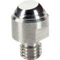Produktbild von HALDER - Pendelauflagen/mit Außengewinde, Kugel abgeflacht, Auflagefläche plan 