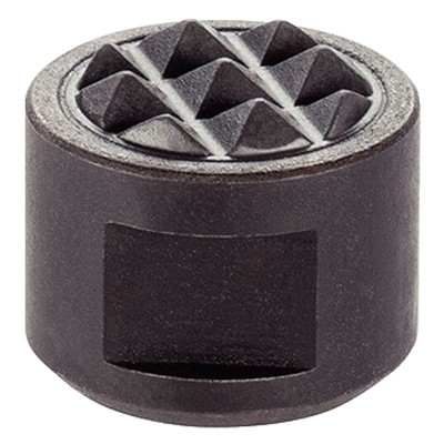 Produktbild von HALDER - Grippers rund/quadratisch, mit Hartmetalleinsatz, geriffelt/rund | d1=