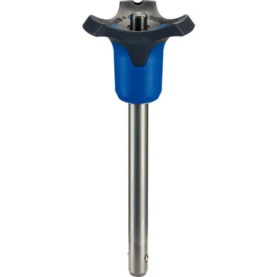 Produktbild von HALDER - Kugelsperrbolzen, selbstsichernd, mit Kombigriff | d1=25 mm / l1=110 m