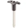 Produktbild von HALDER - Kugelsperrbolzen, selbstsichernd, mit T-Griff | d1=6 mm / l1=40 mm / R