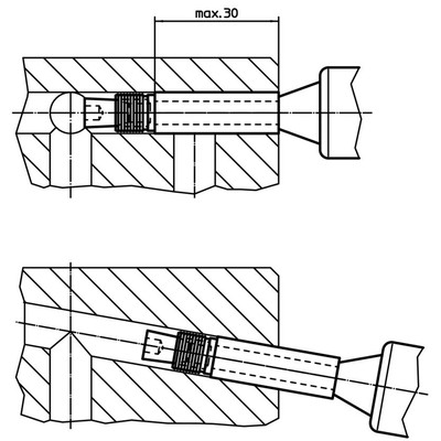 Produktbild von HALDER - Distanzhülsen, für Expander® Dichtstopfen mit verlängertem Zuganker | 