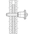 Produktbild von HALDER - Kugelsperrbolzen, selbstsichernd, mit Pilzgriff | d1=12 mm / l1=40 mm 