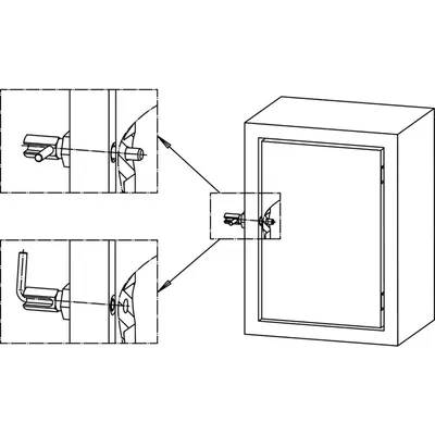 Produktbild von HALDER - Rastriegel, einfache Ausführung | d1=6 mm / d2=M10 | 22121.0115