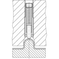 Produktbild von HALDER - Federndes Druckstück, lange Ausführung/Hülse aus Automatenstahl, Stand