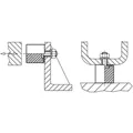 Produktbild von HALDER - Gummi-Anschlagpuffer, zylindrisch/mit Innengewinde | d1=100 mm / l1=60