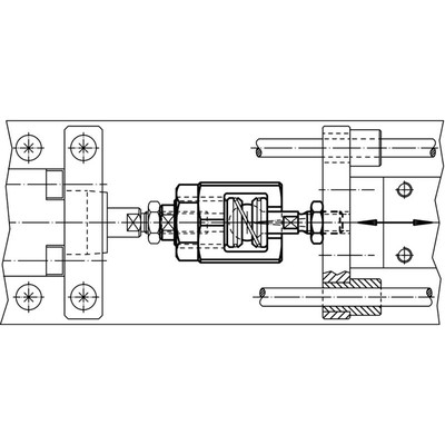 Produktbild von HALDER - Schnellsteckkupplungen, mit Winkel- und Radialversatzausgleich | d1=M1