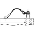 Produktbild von HALDER - Halteseil/rostfreier Stahl, mit Halteclip und Anschrauböse | l=200 mm