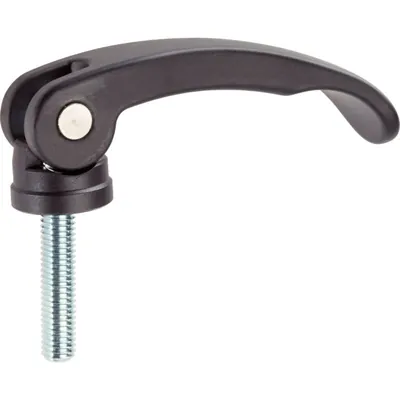 Produktbild von HALDER - Exzenterschnellspanner, mit Schraube | l=82 mm / d2=M8 / h1 max.=40 mm