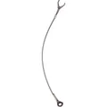 Produktbild von HALDER - Halteseil/rostfreier Stahl, mit Halteclip und Anschrauböse | l=200 mm