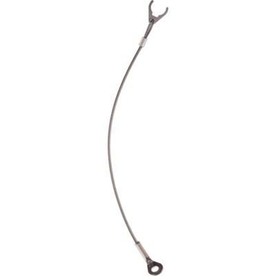 Produktbild von HALDER - Halteseil/rostfreier Stahl, mit Halteclip und Anschrauböse | l=200 mm