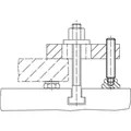 Produktbild von HALDER - Gewindestift, DIN 6332 mit Druckzapfen/mit Schlitz (S) | d1=M16 / l1=1