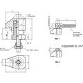 Produktbild von HALDER - Aufsitzspanner, schwenkbar, niedrige Bauform, Größe 44/mit Exzenterspa