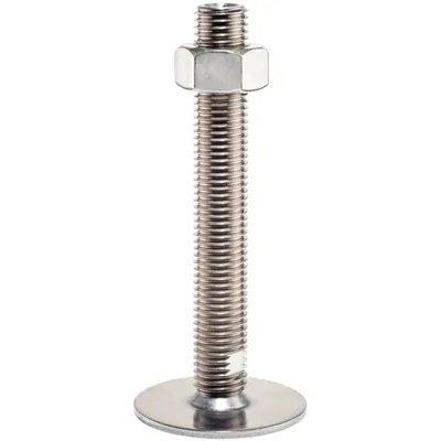 Produktbild von HALDER - Stellfüße/mit Schraube | d1=40 mm / d2=M16 / l1=125 mm / Rostfreier St
