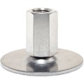 Produktbild von HALDER - Stellfüße/mit Innengewinde | d1=60 mm / d2=M12 / l1=32 mm / Rostfreier