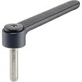 Produktbild von HALDER - Verstellbare Flachspannhebel, mit Schraube, rostfreier Stahl | d1=32 m