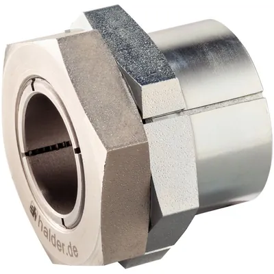 Produktbild von HALDER - Welle-Nabe-Spannsätze, mit Kontersechskant | d1=24 mm / d2=38 mm | 250