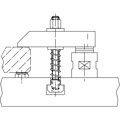 Produktbild von HALDER - Stiftschrauben, DIN 6379, für Muttern für T-Nuten/Güte 8.8 | d=M16 / l