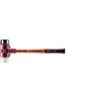 HALDER Schonhammer Simplex, Gummi-Komposition, mittelhart, Nylon, hart, Holzstiel Produktbild